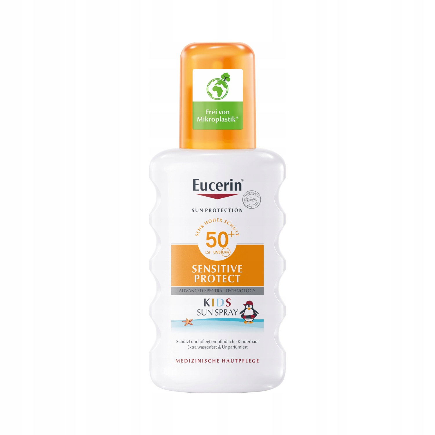 Eucerin Sun Kids Spray przeciwsłoneczny Spf 50+ dla dzieci niemowląt 200ml