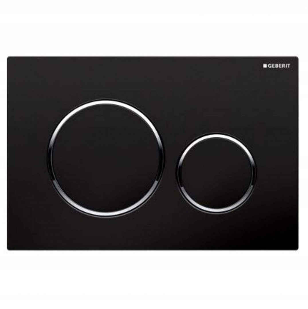 Przycisk spłukujący do WC Geberit Sigma 20 czarny