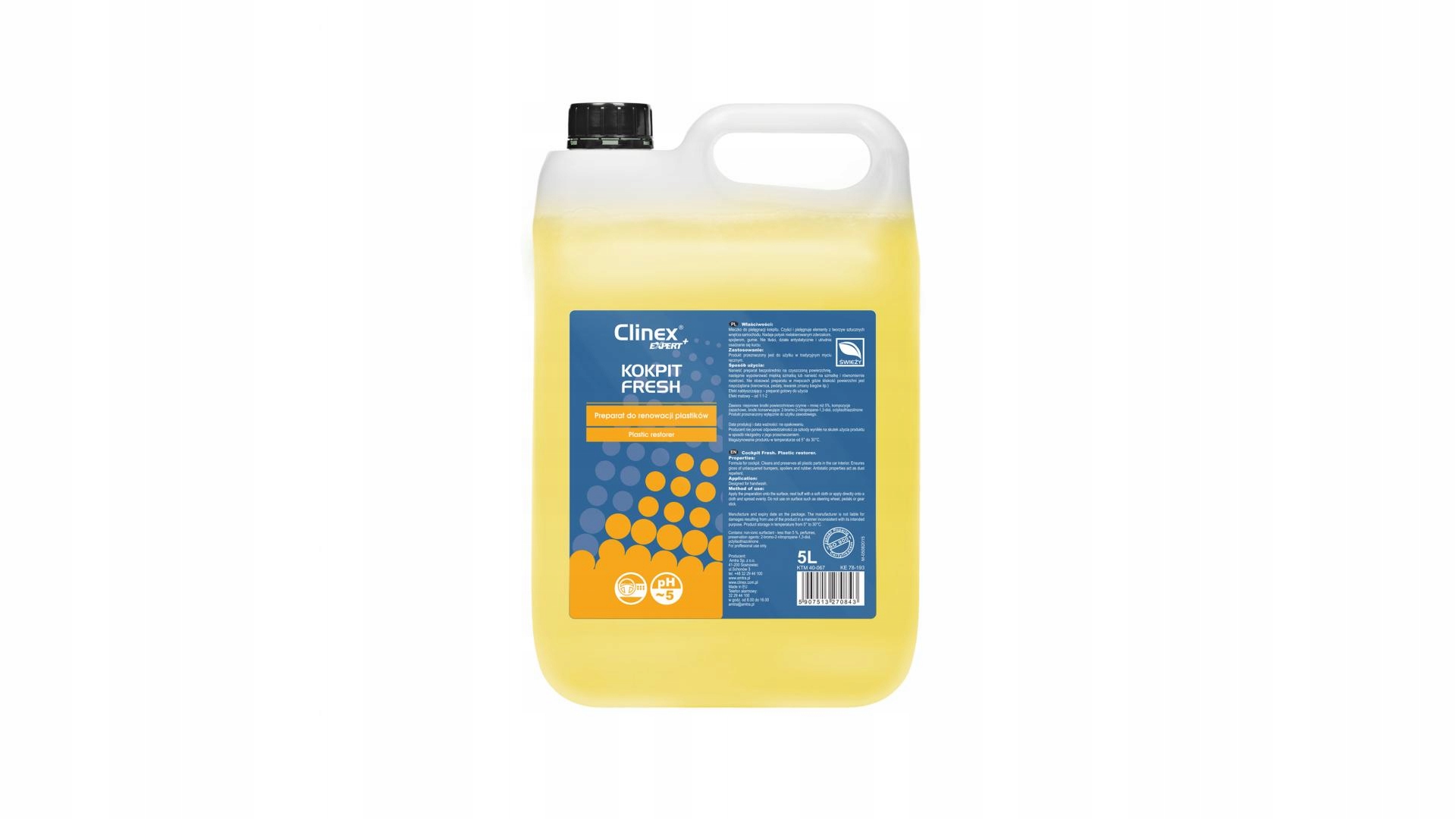 CLINEX EXPERT KOKPIT FRESH 5L