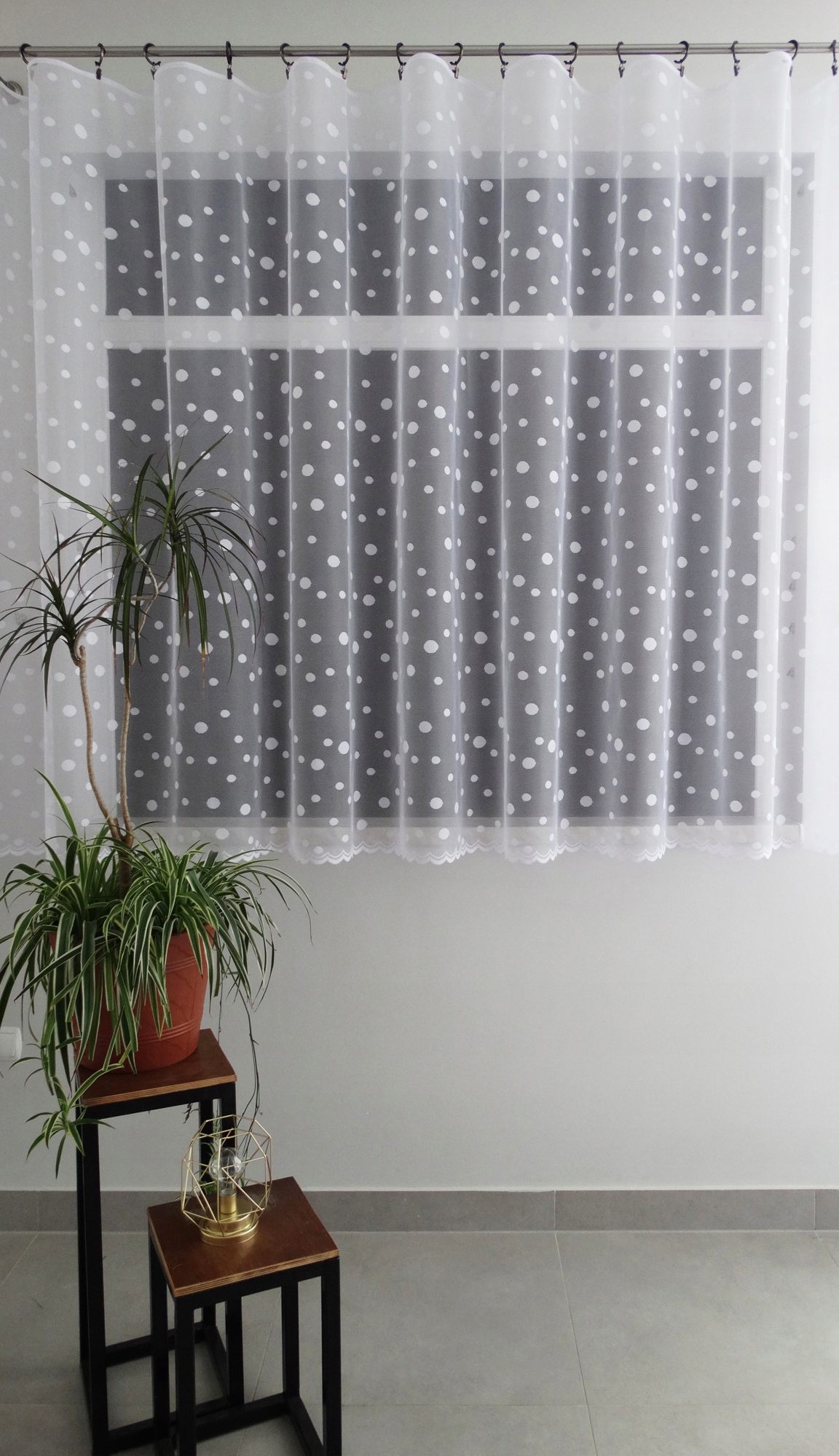 Mg Záclona 32386 žakár 350 x 160 cm Hotová S Páskou M