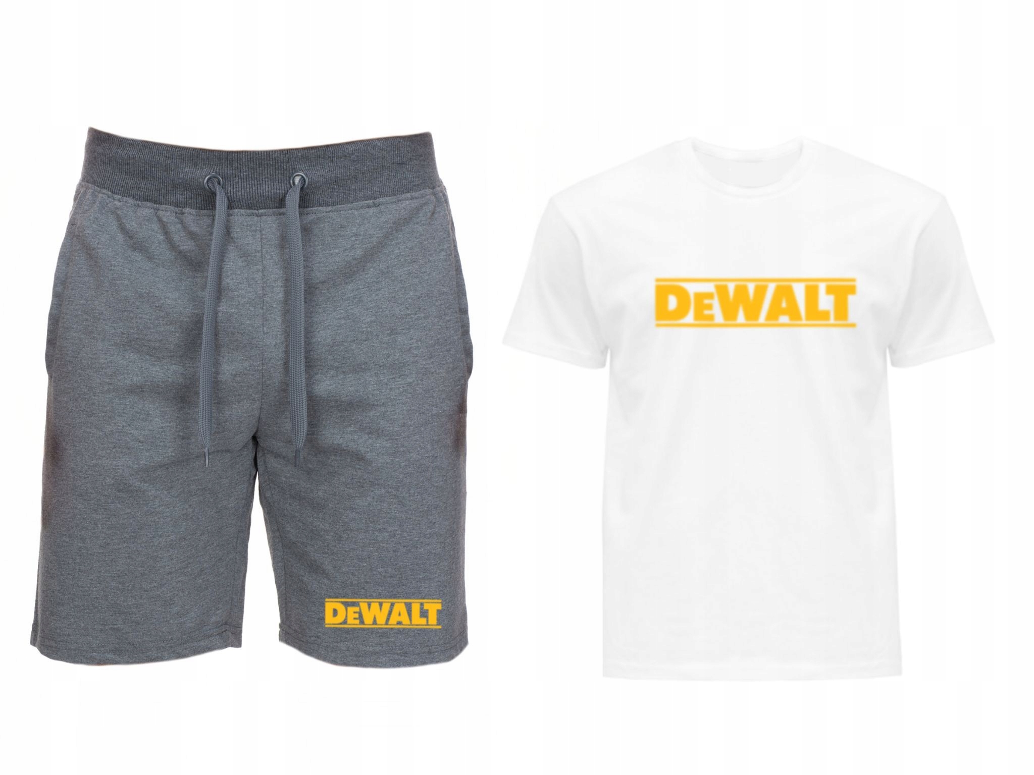 

Komplet Tshirt Krótkie Spodenki DeWALT Męski L