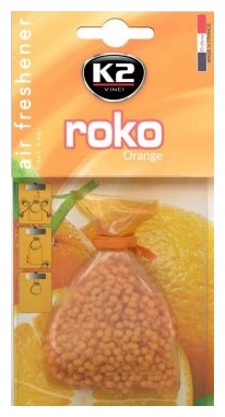 

K2 Roko Zapach Samochodowy Woreczek Pomarańcza 20G