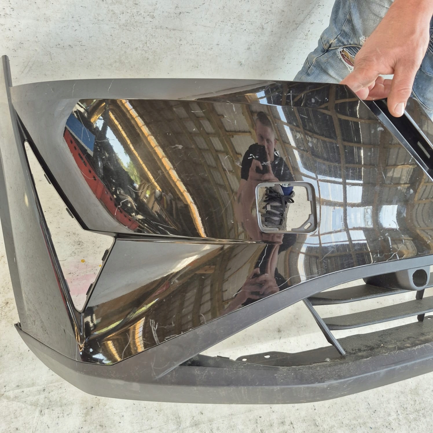 NISSAN QASHQAI III 3 21-24 bumper front front PDC
