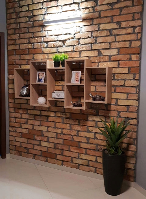 PÓŁKA ŚCIENNA NA KSIĄŻKI REGAŁ WISZĄCY === 7 PÓŁEK Marka Elior