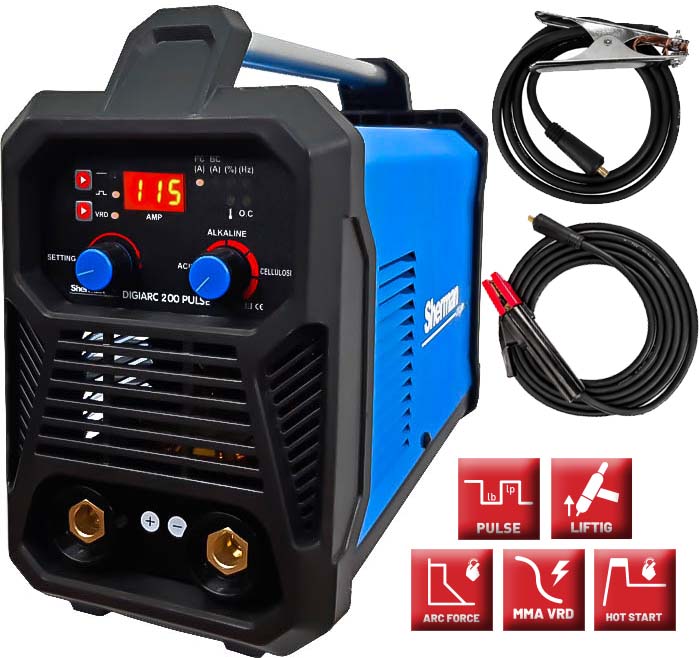 SHERMAN DIGIARC 200A PULS SPAWARKA INWERTOROWA MMA