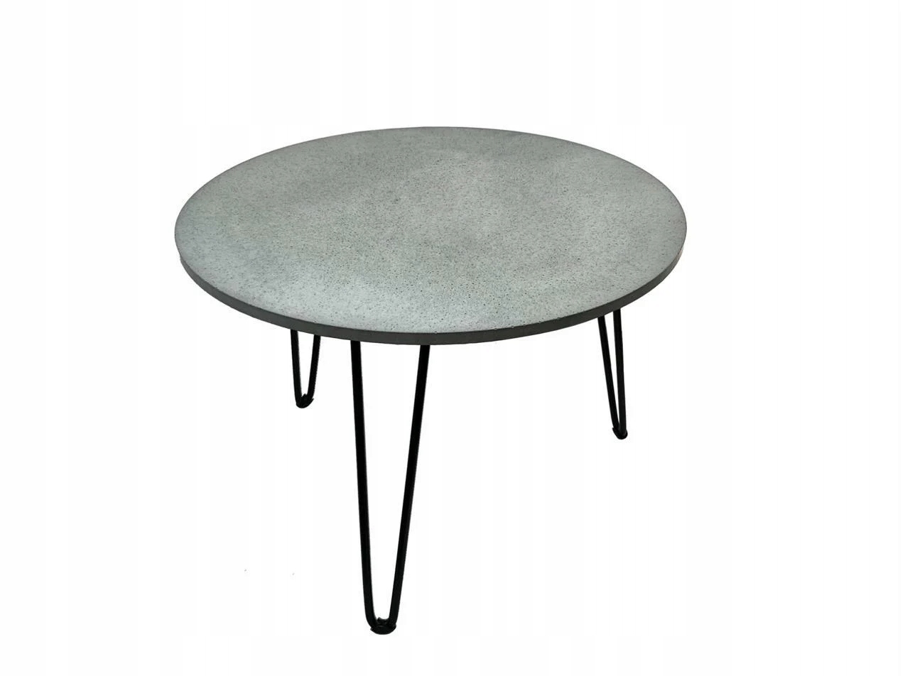 LC-M2-HG Luma Concrete Table Medium Grey, Smooth, Glow