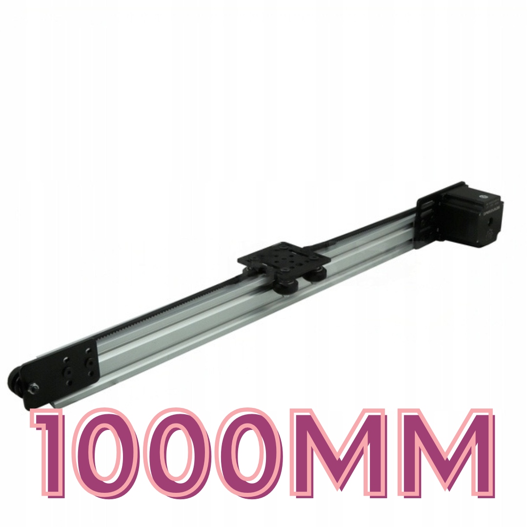 Lineární vedení 1000 mm V-Slot s ozubeným řemenem 3GT-NEMA 23 -2,45 Nm