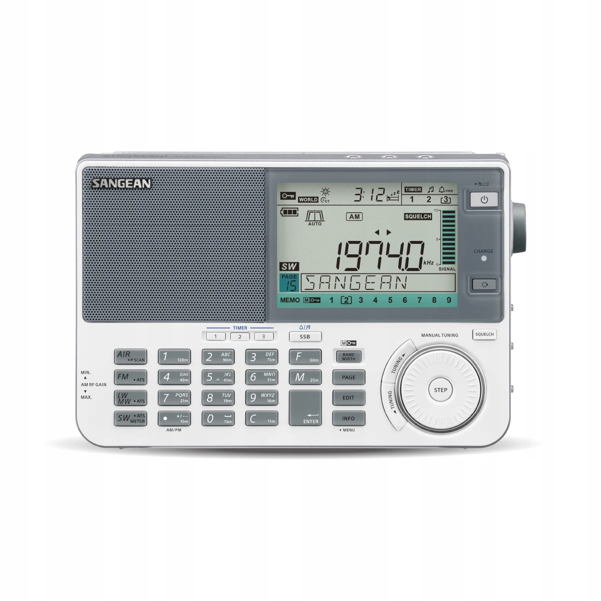Sangean ATS-909X2 white