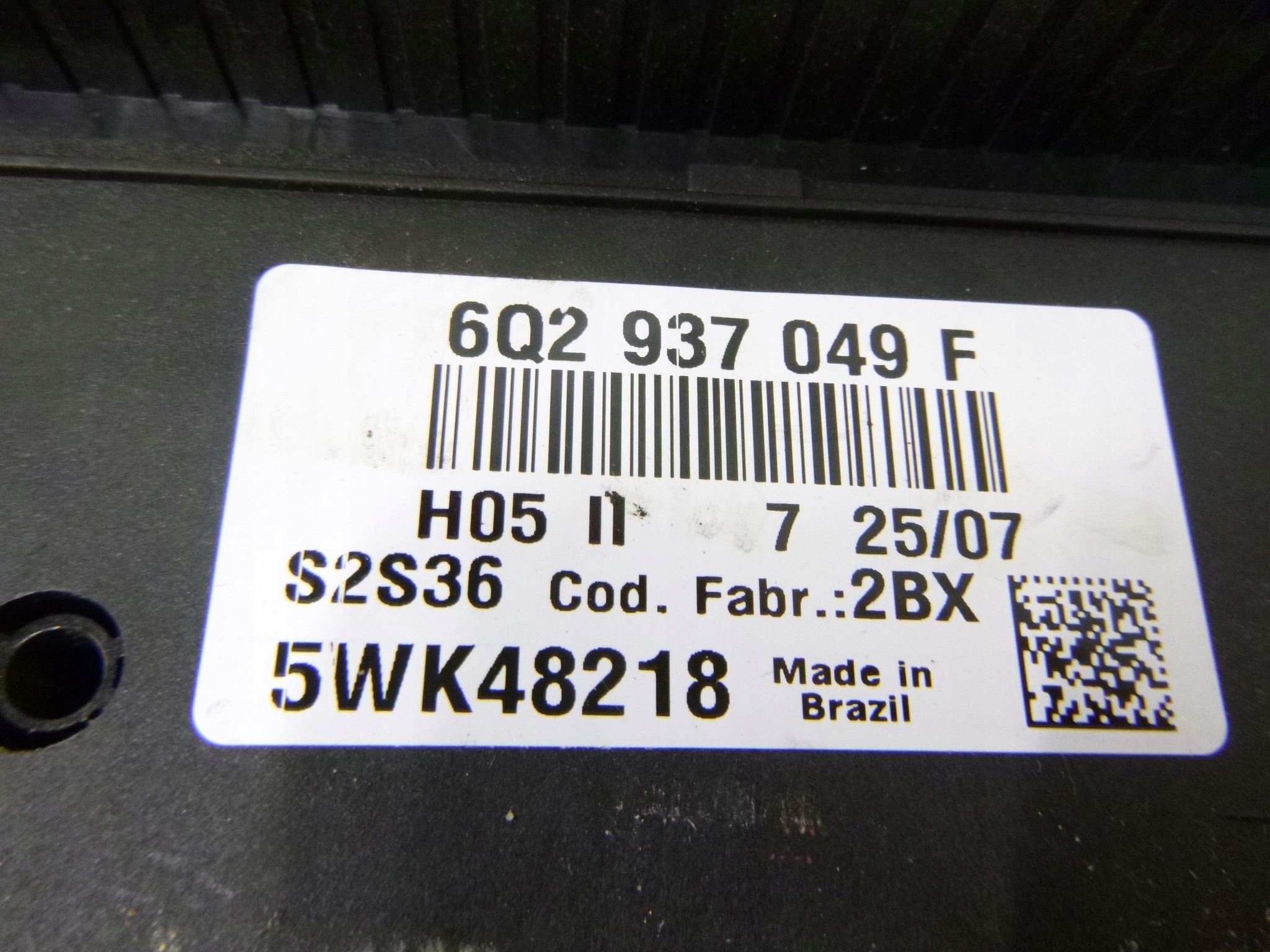 running board startowy computer Volkswagen VW Fox 1.2 2008r.