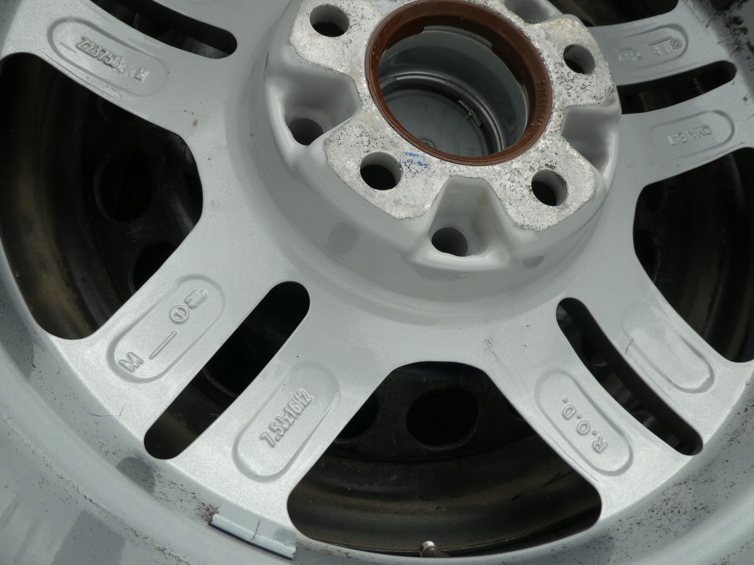 4X discs aluminium disc VW KBA 45779 5X112