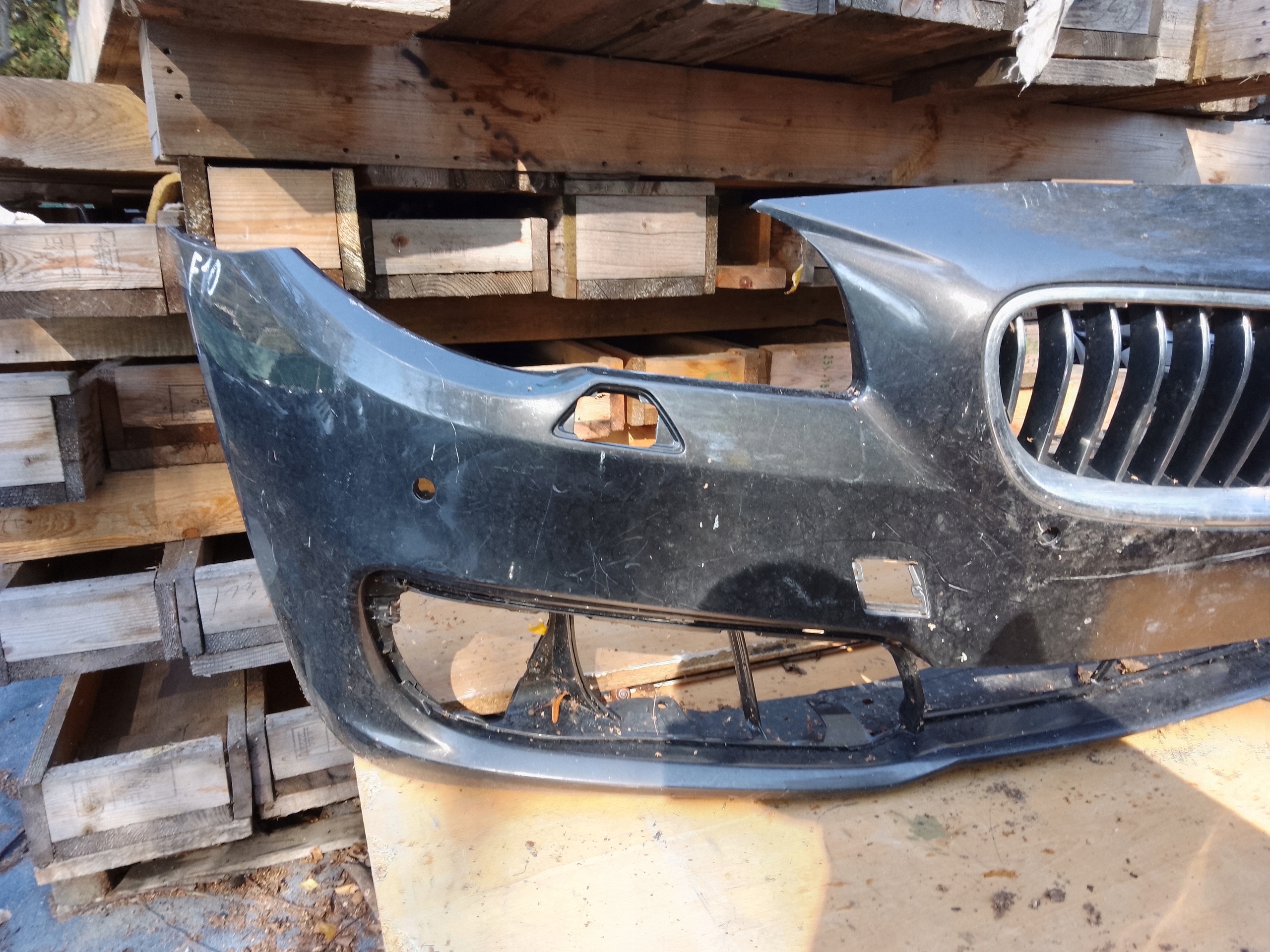 bumper front bmw f10 xenon pdc
