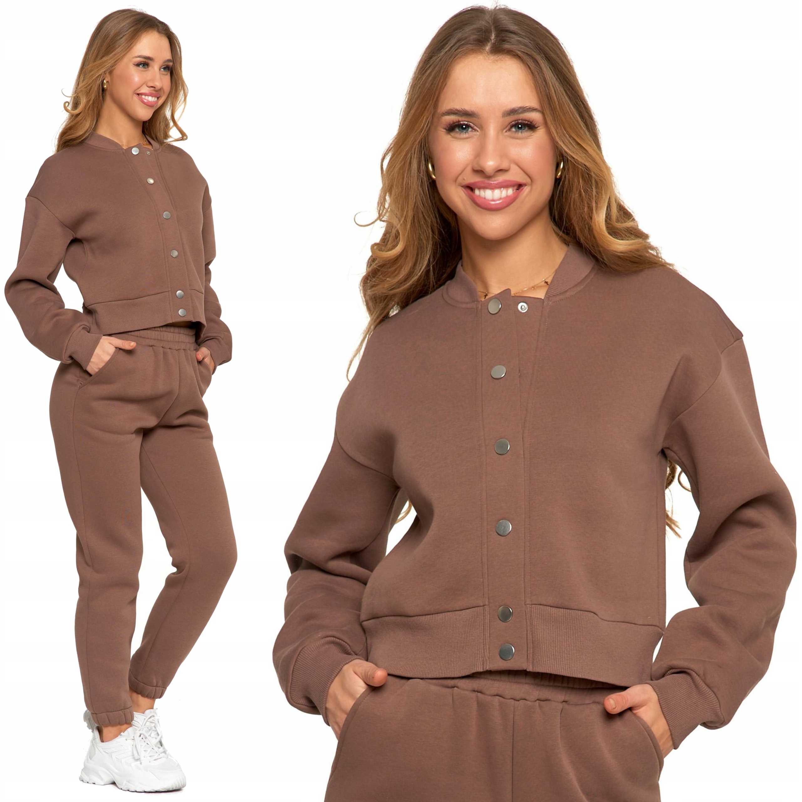 Dámská bavlněná tepláková souprava Mikina a kalhoty Moraj M