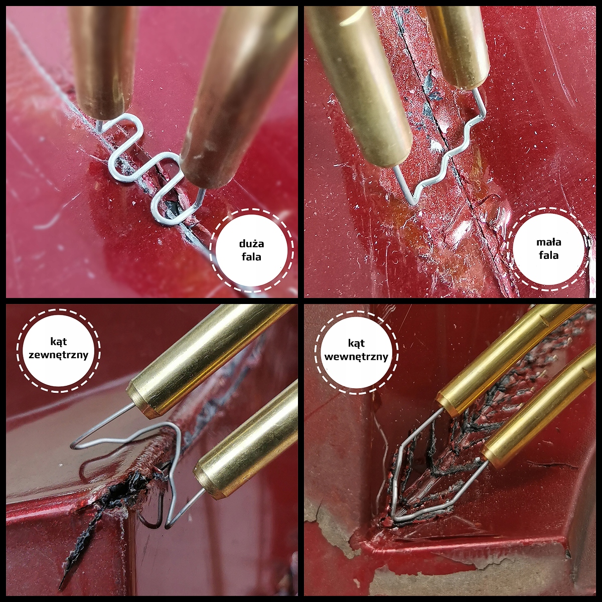 ZSZYWARKA SPAWARKA DO PLASTIKU NAPRAWY ZDERZKÓW + ZSZYWKI SPOIWA XXL Marka Reball