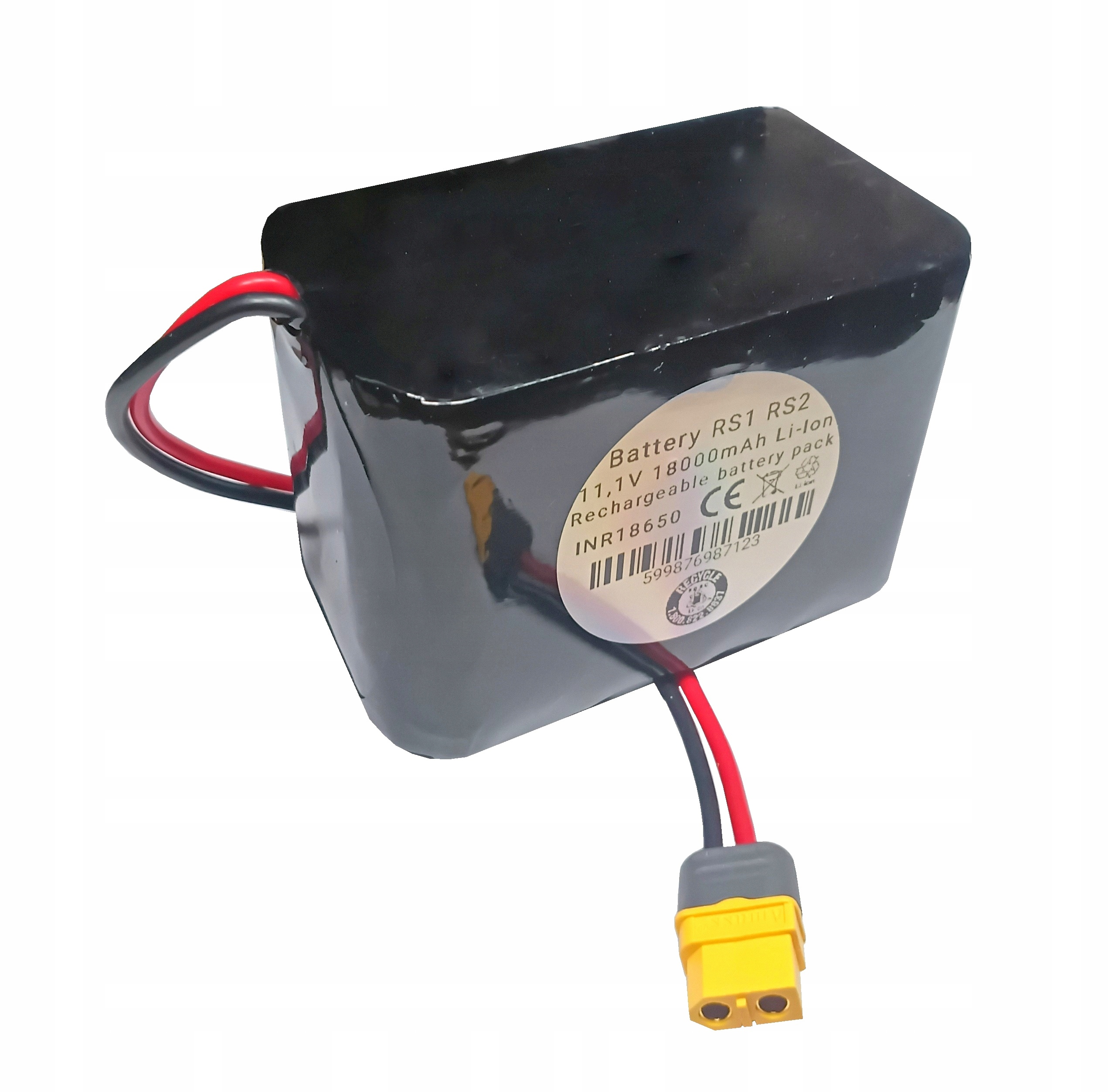 2 x akumulátor návnadového člna RS1 RS2 RS3 11,1V (12 V) 18000 mAh Li-ion