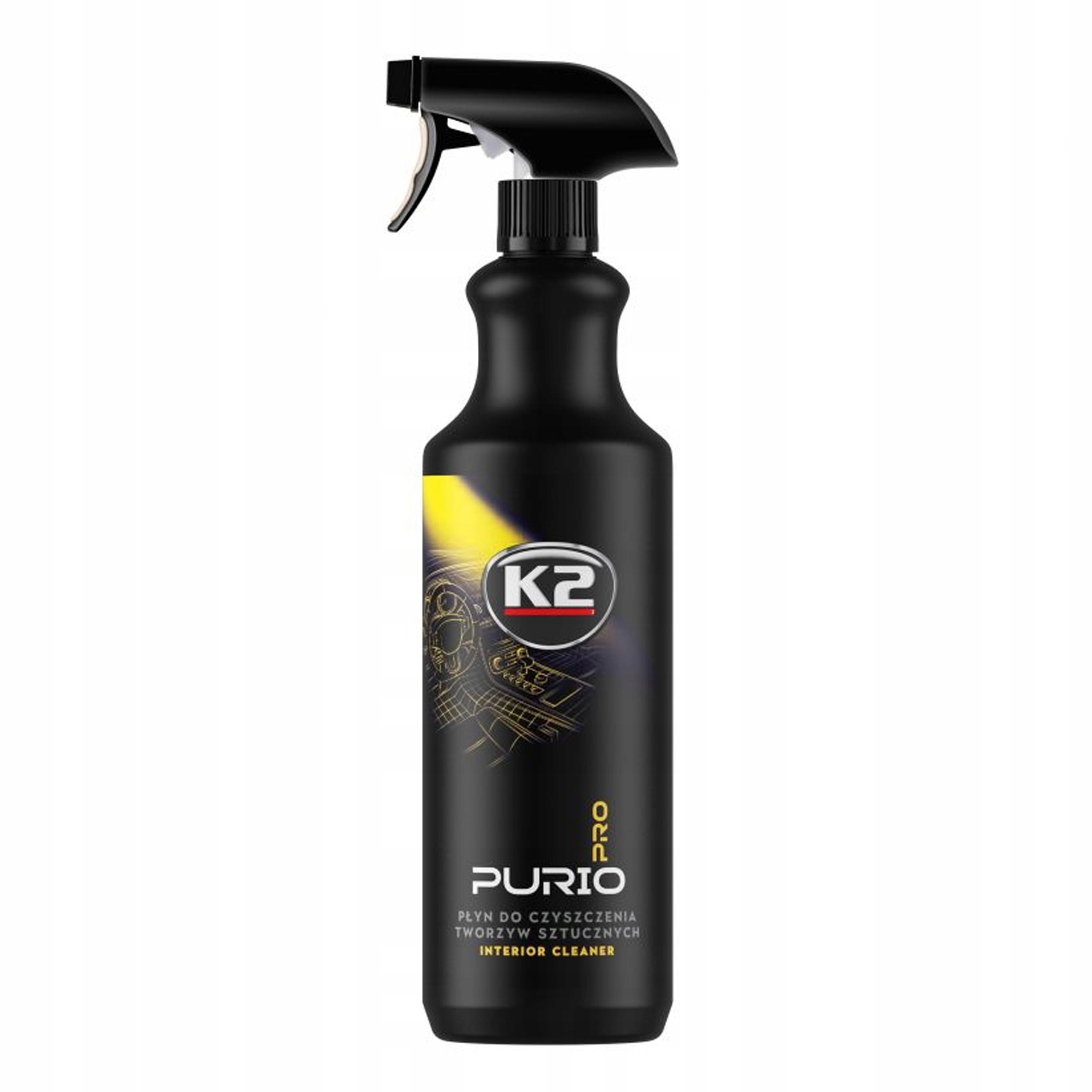 K2 PURIO PRO ČISTIČ PLASTOV 1L