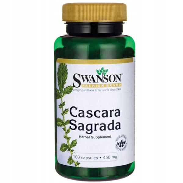 

Swanson Cascara Sagrada 450mg 100kap.