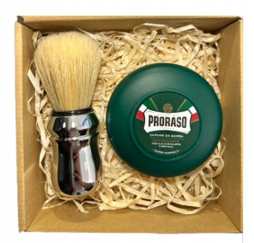 Dárková Sada Proraso Štětec na vlasy a mýdlo na holení