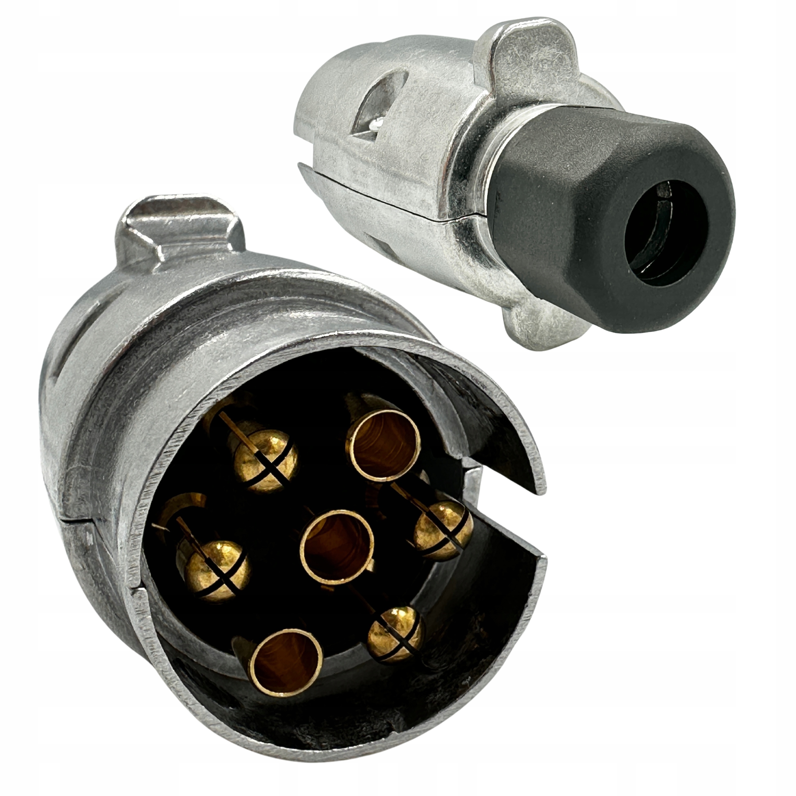 Utánfutó dugó autó utánfutó aljzat 7 csapos fojtószelep gumiszalag