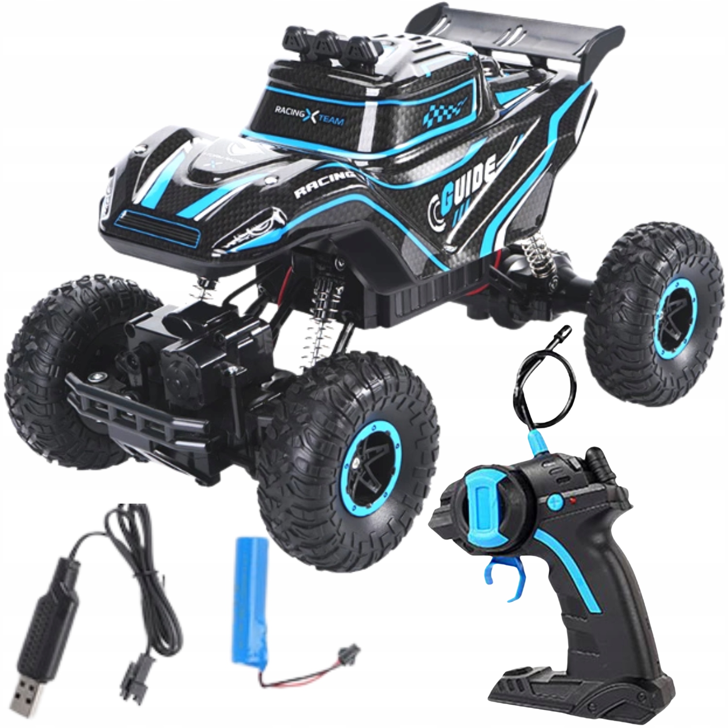 

Auto Zdalnie Sterowane Jeep Światło Led Aku 4x4