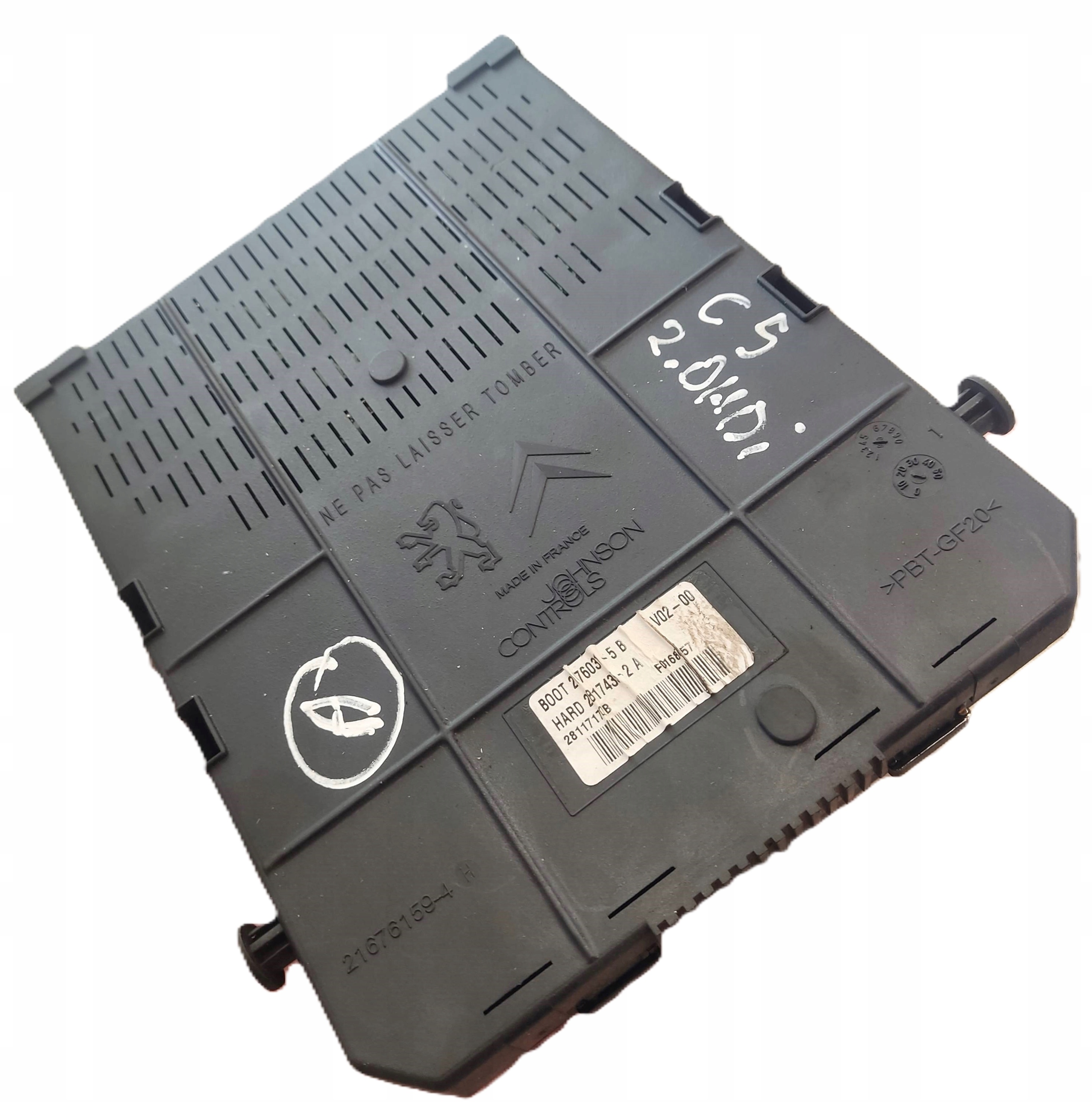 modulo BSI CITROEN C5 e 2.0 HDI 2006r SPRAWDZONY