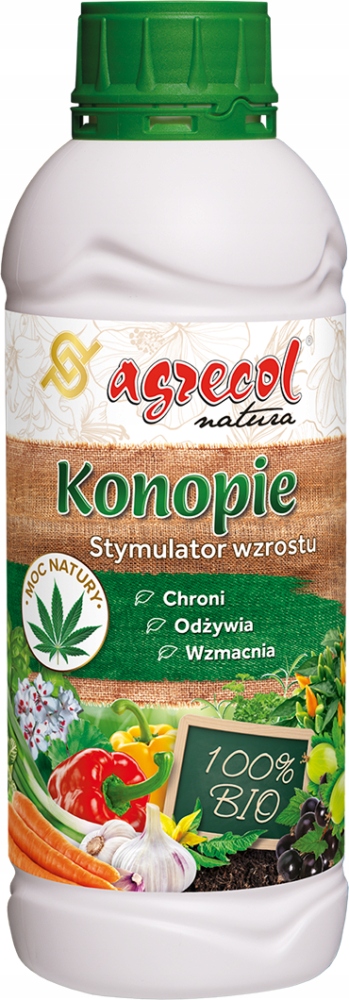 

Konopie – stymulator wzrostu roślin – 1 l Agrecol
