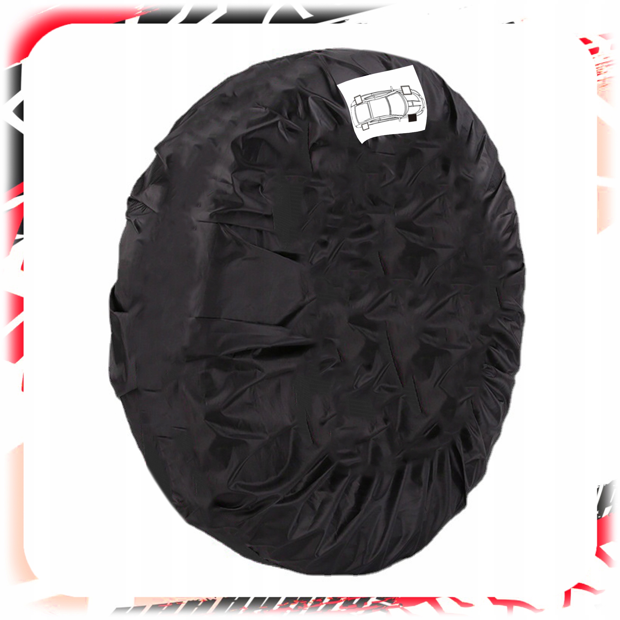 ZESTAW 4 SZT POKROWCE NA KOŁA OPONY FELGI 17-20 CALI POKROWIEC WODOODPORNE Stan opakowania oryginalne