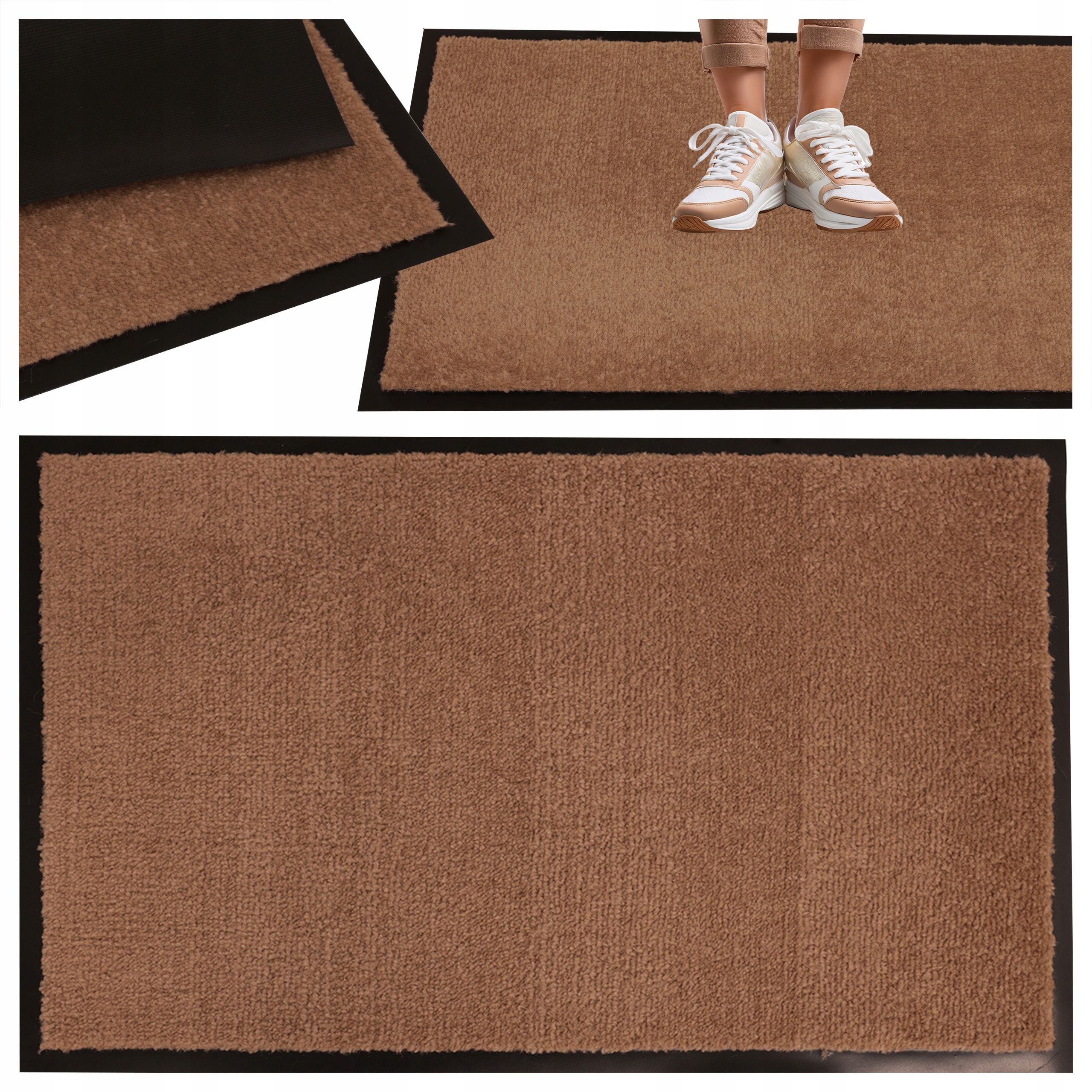 Rohožka Pod Vchodové Dveře Protiskluzová S Okrajem 90 X 150 CM