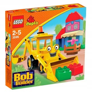 Lego Duplo 3595 Scoop at Bobland Bay Bob Stavebník The Builder Unikát