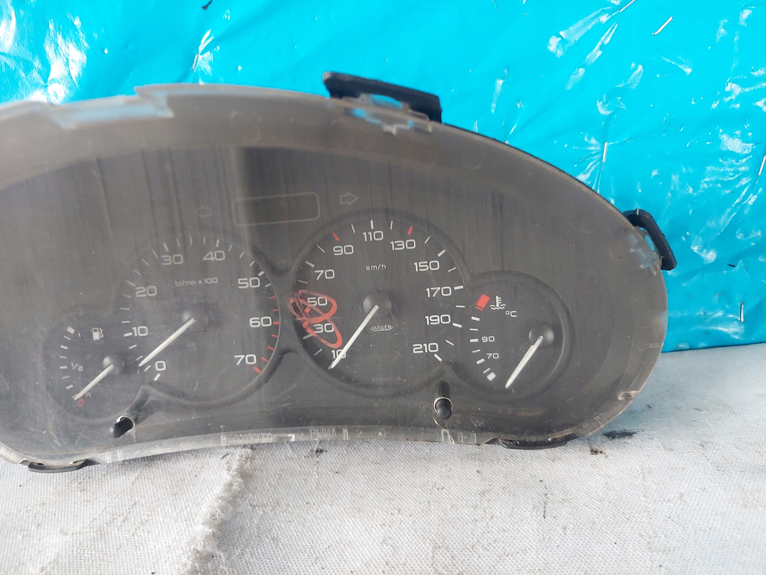 dials clock PARTNER and 1.6 HDI 9659364180