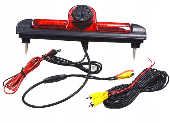 ZESTAW COFANIA ŚWIATŁO STOP Z KAMERĄ MONITOR LUSTERKO 7" Marka 