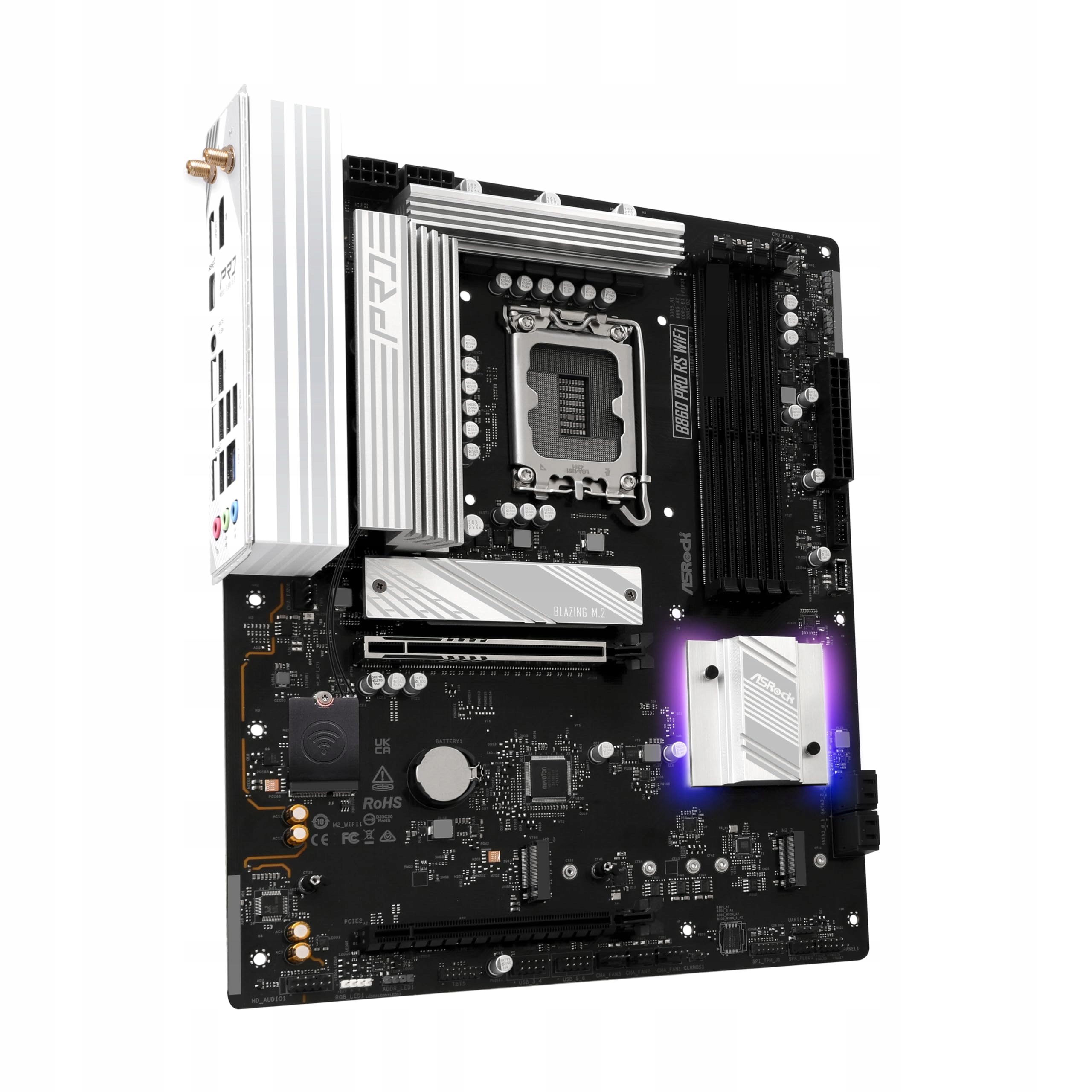 ASRock B860 Pro RS WiFi Płyta Główna Intel Core Ultra DDR5 — miniatura 2