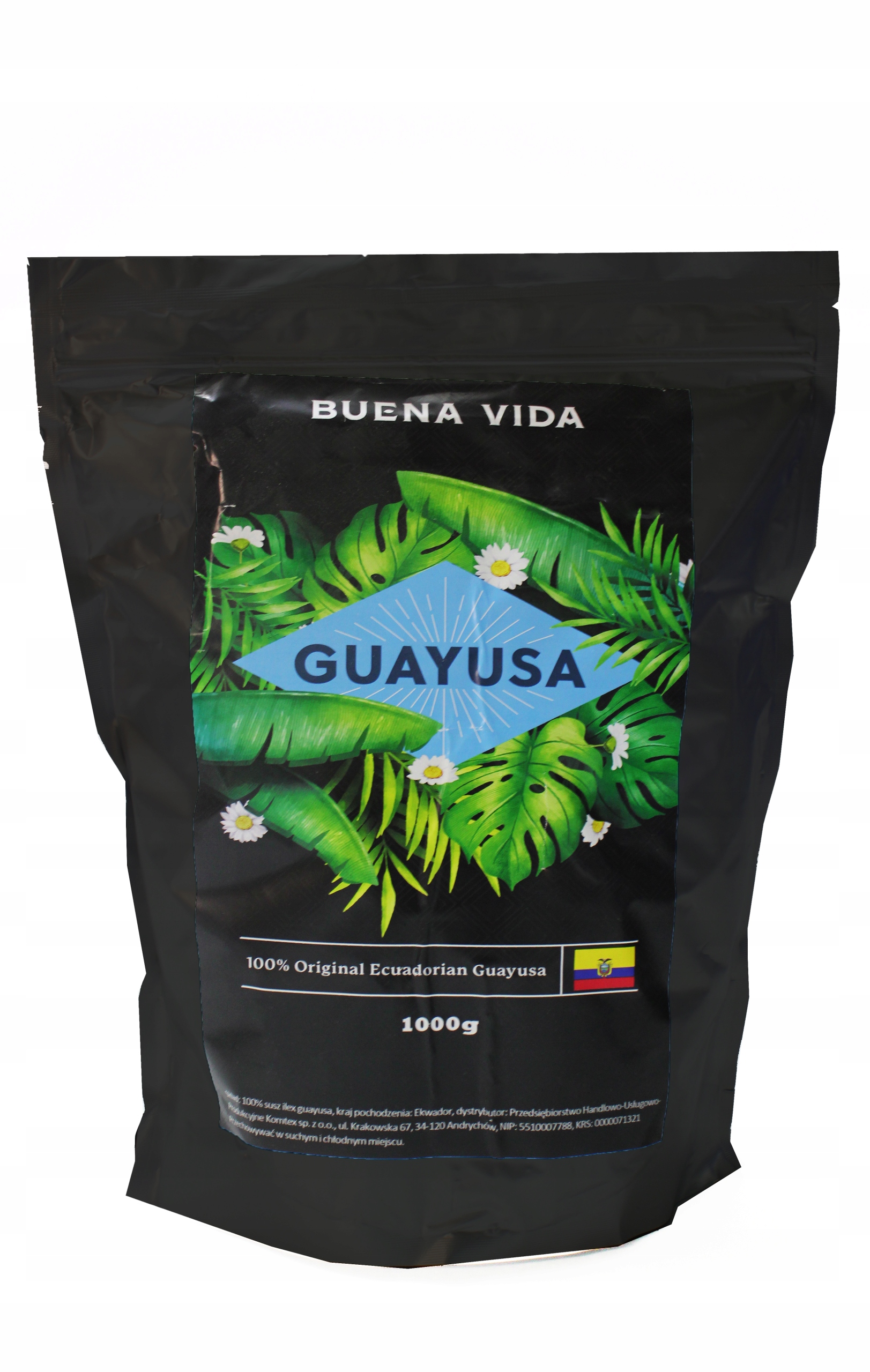 Ilex Guayusa Buena Vida 1000 g Zdravá energie! 1 kg