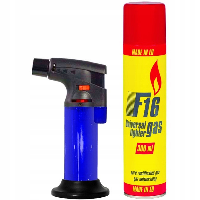 

Zestaw F16 Palnik Zapalniczka Żarowa Gaz 300ml