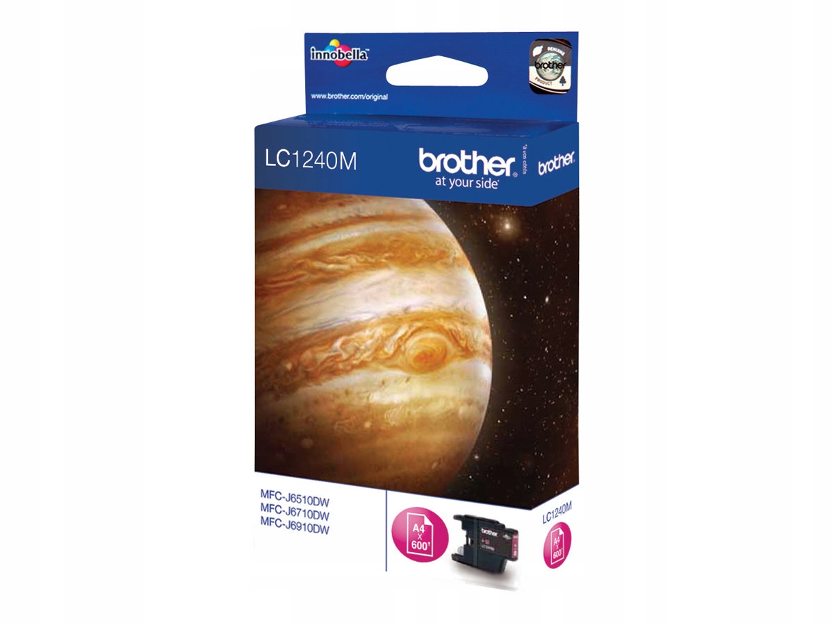 Brother LC1240M tusz magenta 600 stron