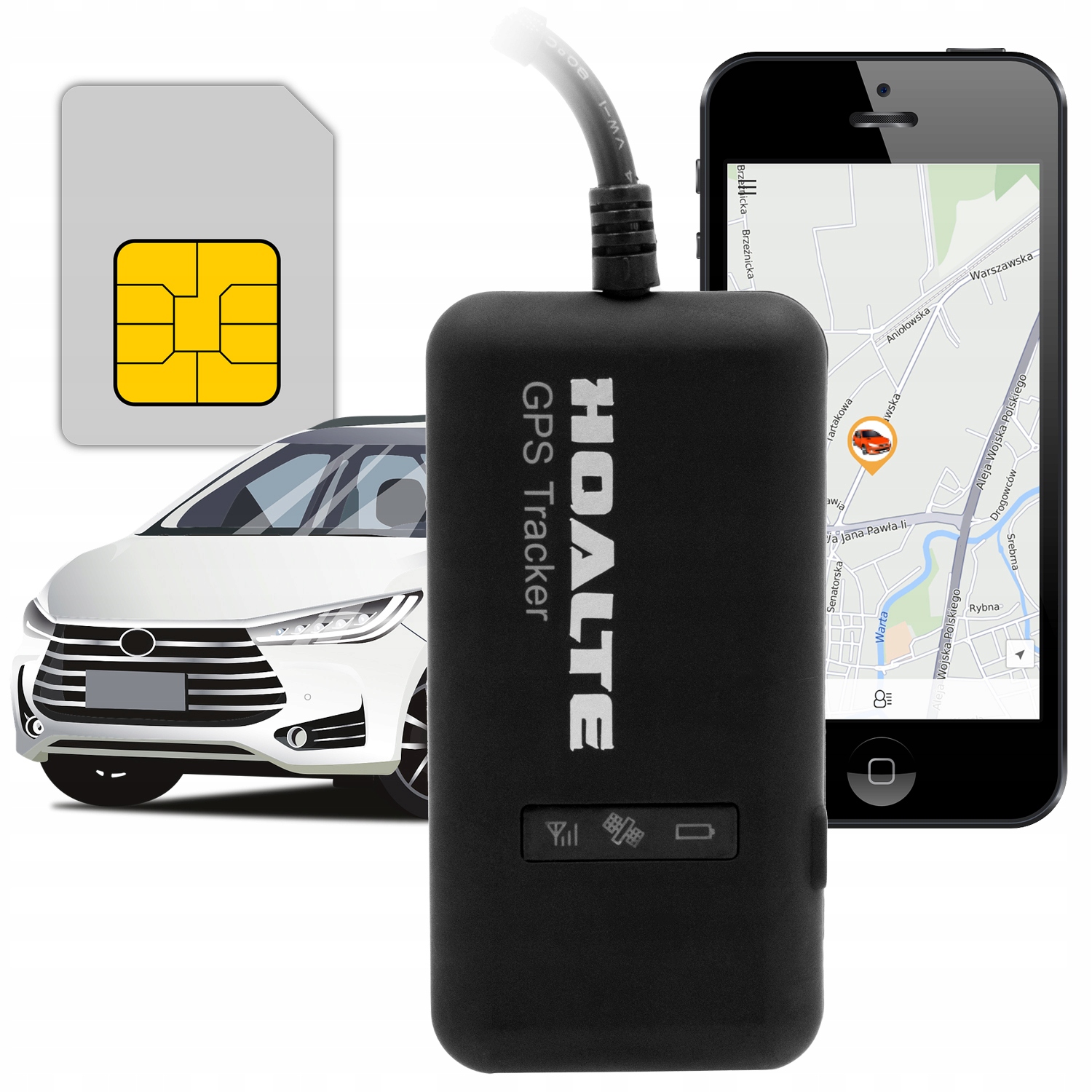 

Lokalizator Gps Gsm Samochodu Motocykla Serwer Sim