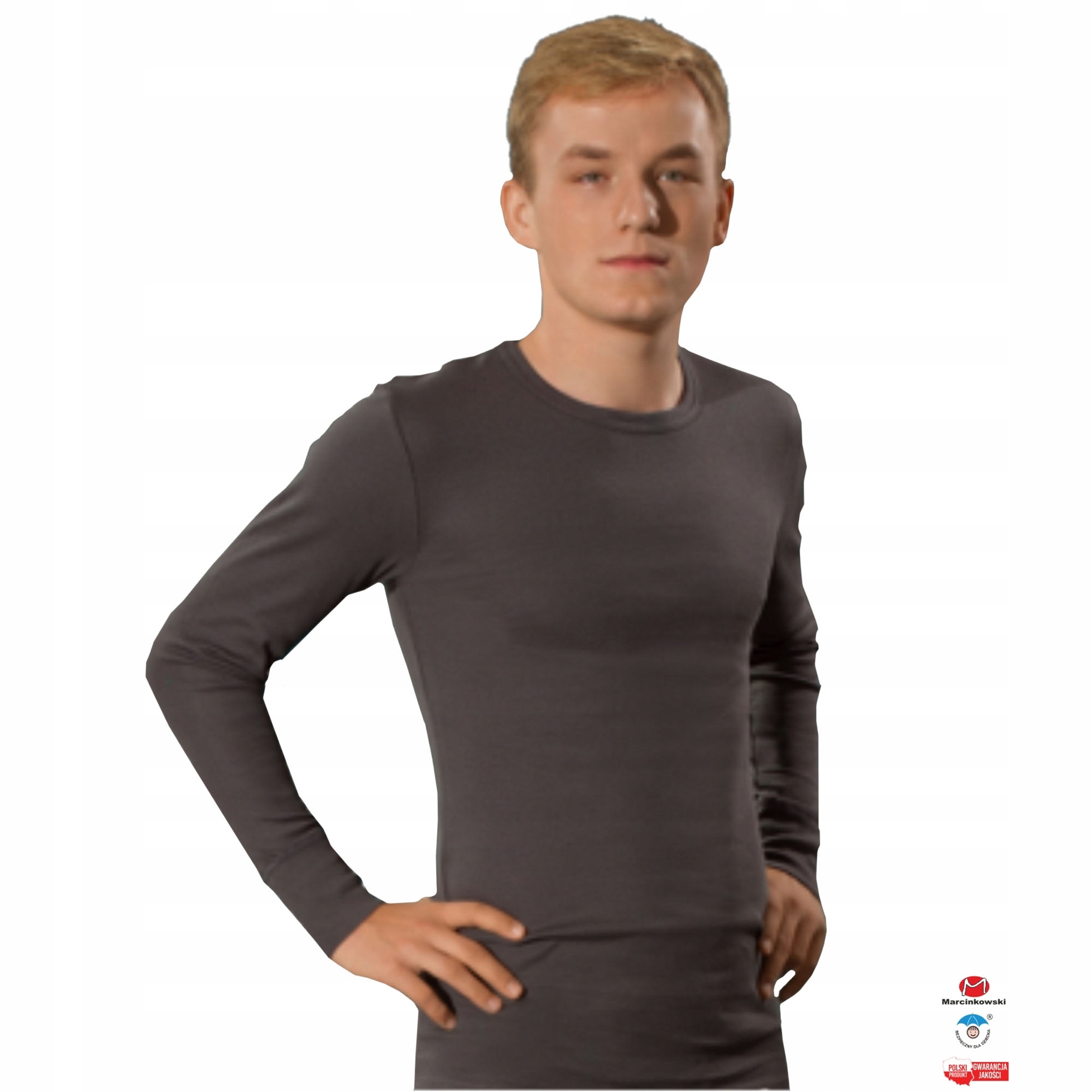 PODKOSZULKA MĘSKA 100% BAWEŁNA XXL DŁUGI RĘKAW HIT Marka inna