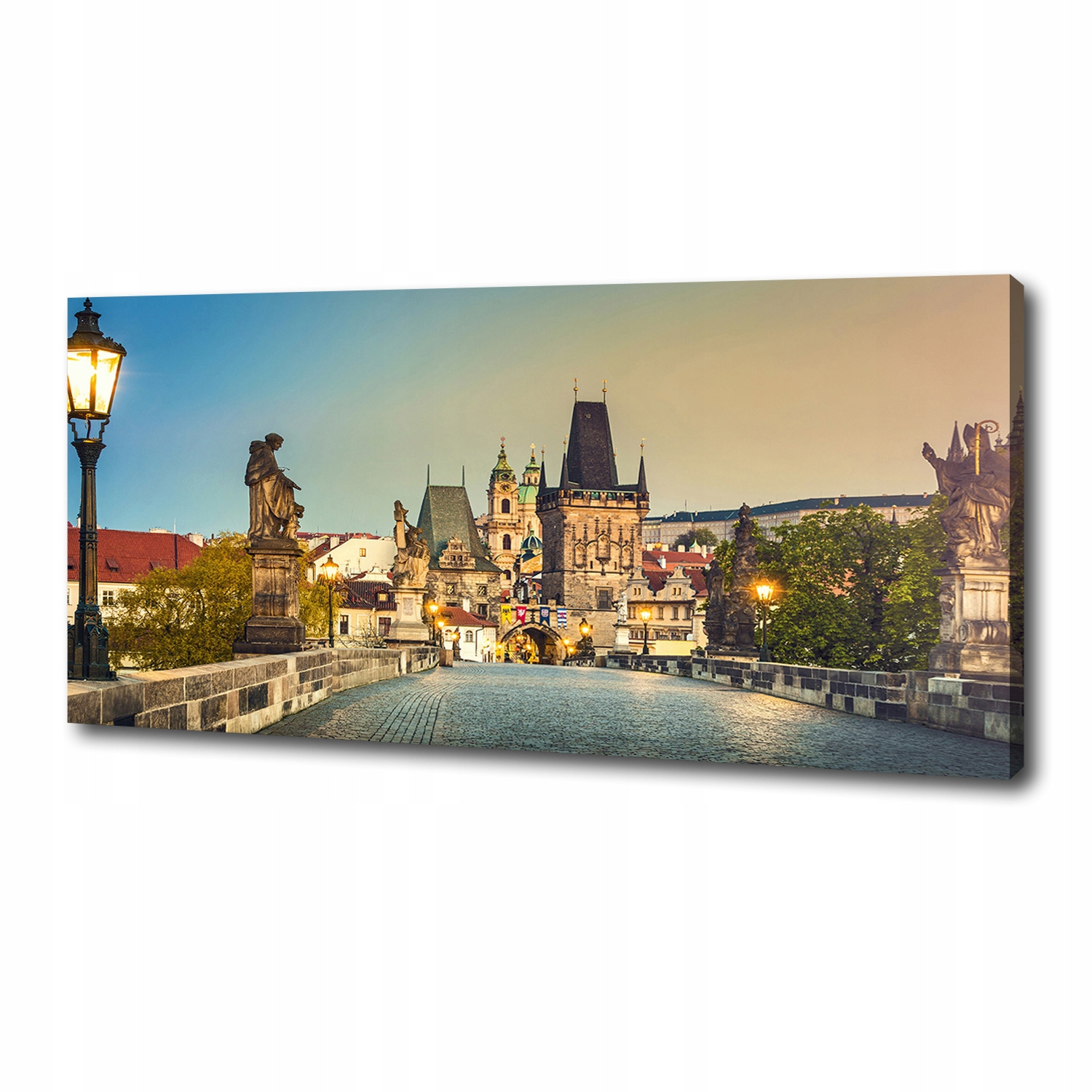 

Foto obraz na płótnie Most Praga Czechy 125x50 cm