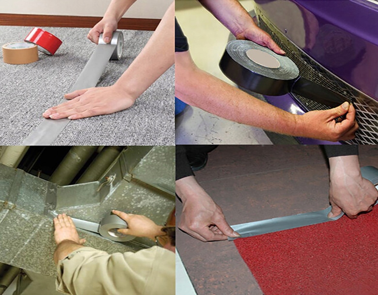 TAŚMA NAPRAWCZA SREBRNA ZBROJONA DUCT TAPE 48/10 Y Marka BS TRADING GROUP