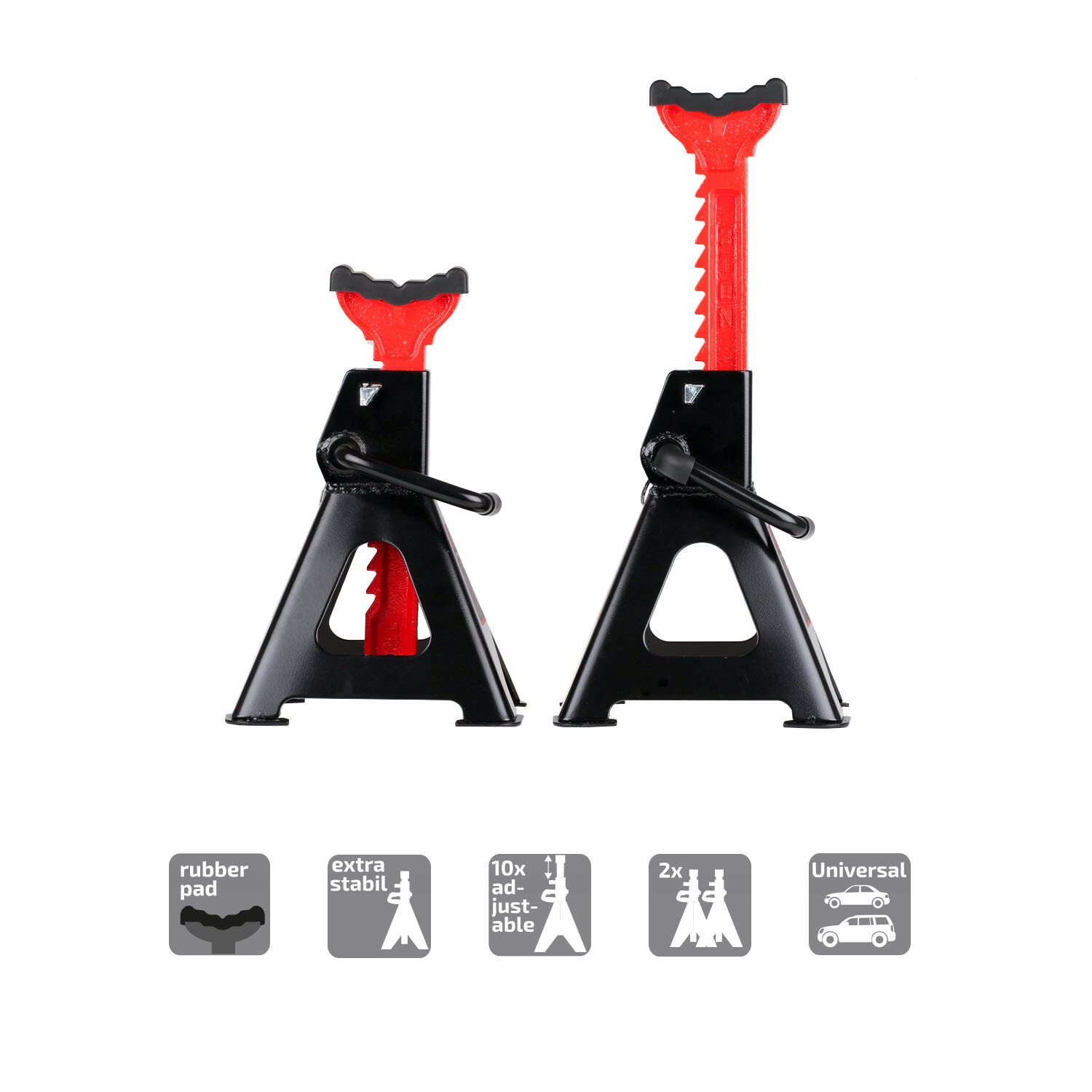 KOBYŁKI 3T SAMOCHODOWE PODSTAWKI HEYNER UltraSafe PRO Marka Heyner