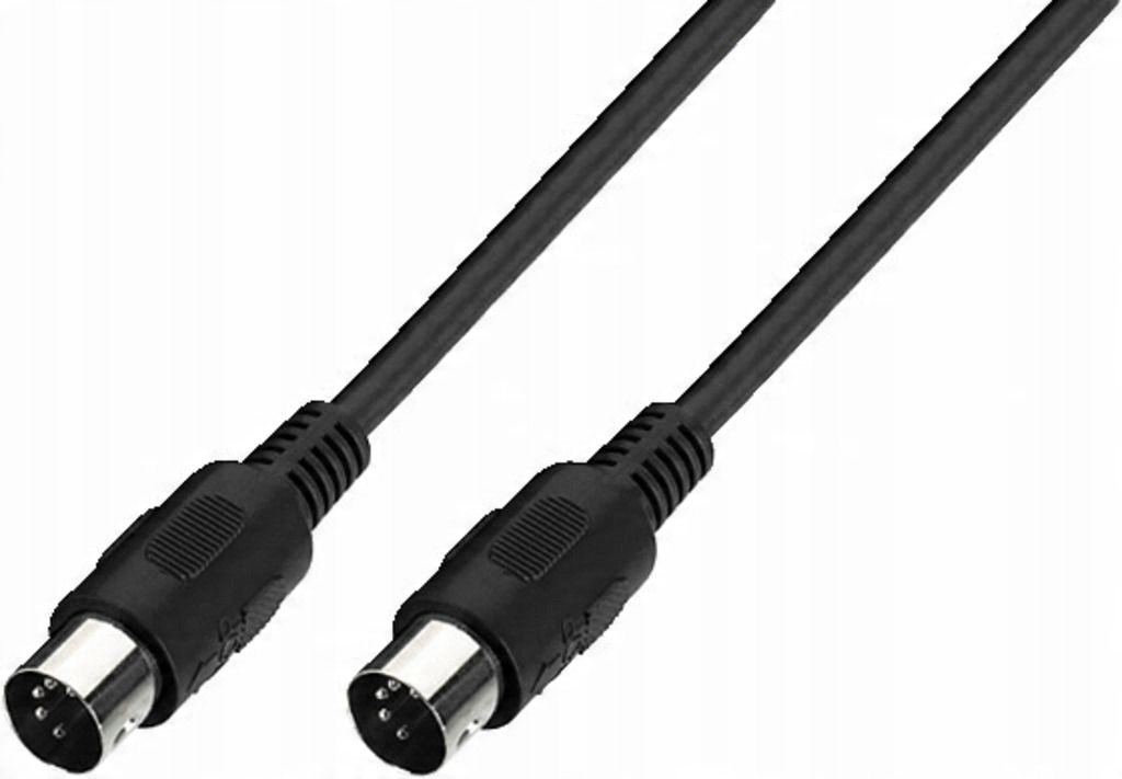 

Monacor MIDI-302/SW Kabel 3 m Przewód wtyk 5DIN