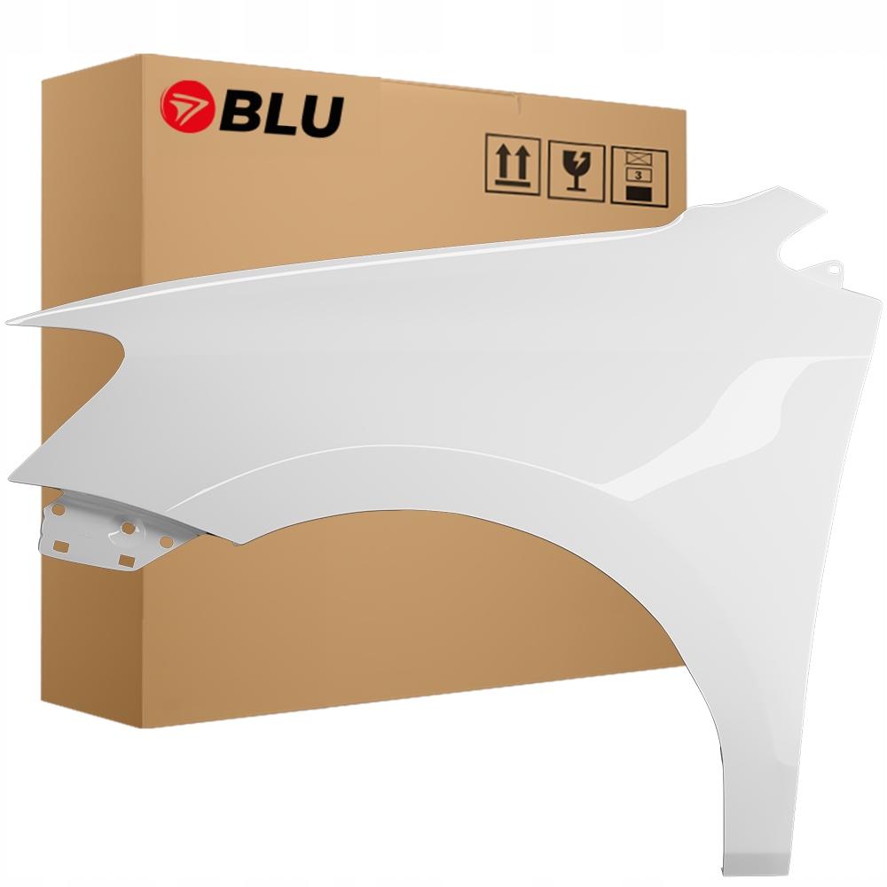 Blu Blatník Vw Polo 6R V 5 LC9A levý bílý 09-17 přední pozink