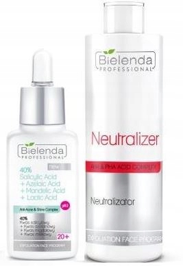 BIELENDA ZESTAW KWAS SALICYLOWY 40%+NEUTRALIZATOR