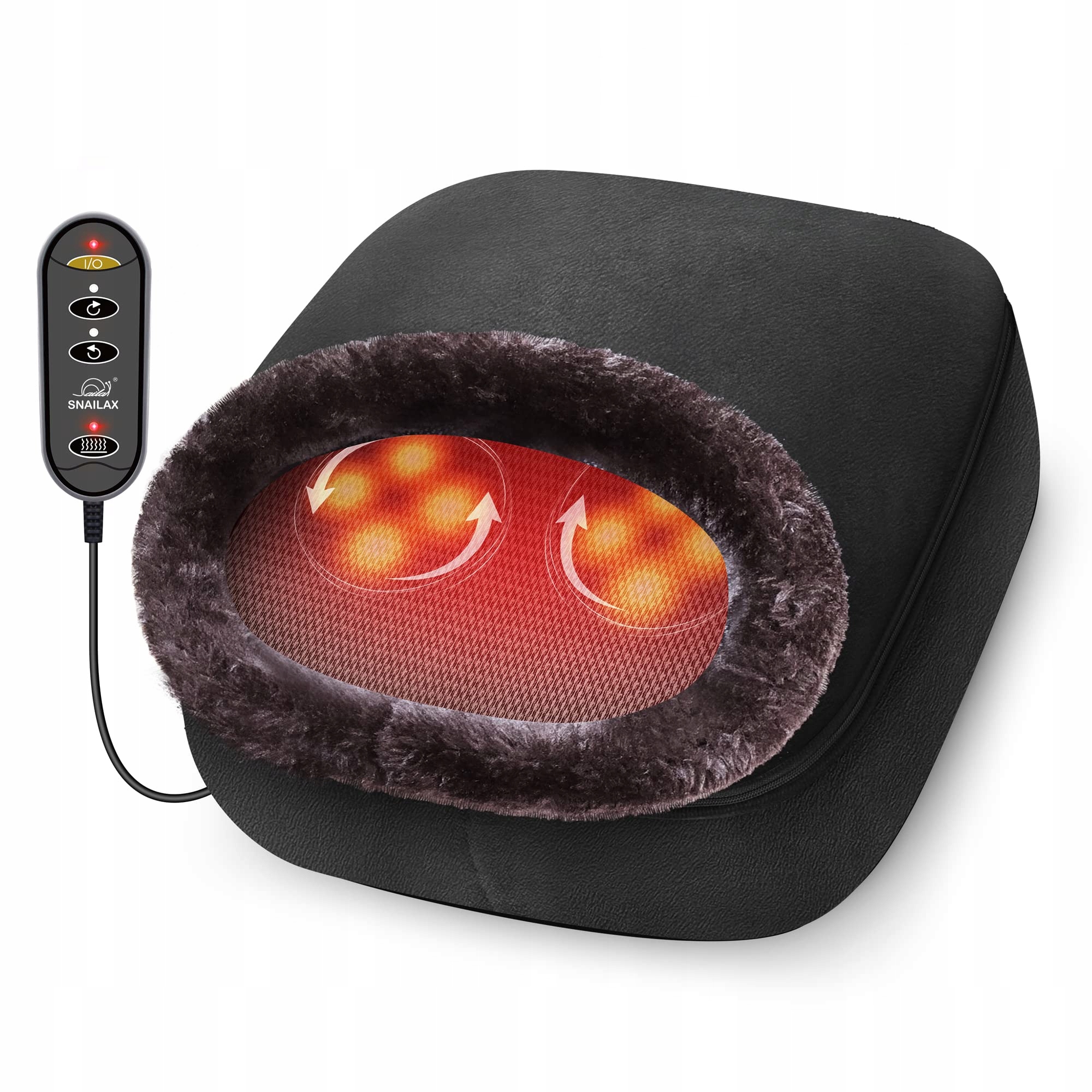 Snailax Shiatsu SL-522S Elektryczny masażer stóp 24W