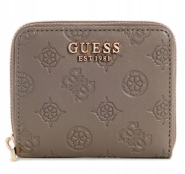 Dámská Malá Dámská Peněženka Logovaná Béžová Krásná Krabička Jako Dárek Guess