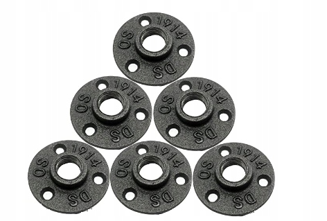 

Kołnierz flansza żeliwny gwintowany 1/2" 6szt