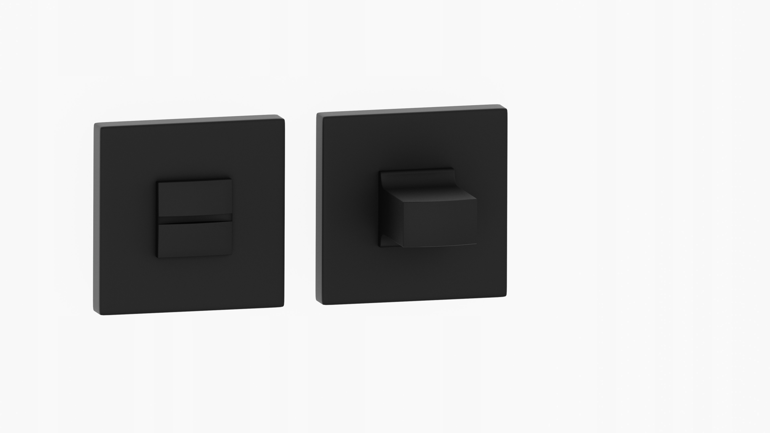 Dolní rozeta pro Wc Slin, černá