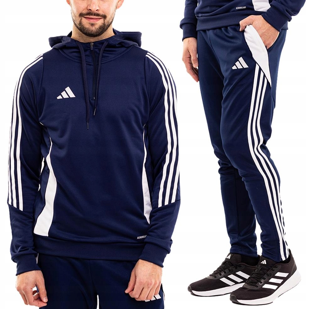 adidas Teplákovka Pánská sportovní tréninková souprava Mikina Kalhoty Tiro 24 vel. S