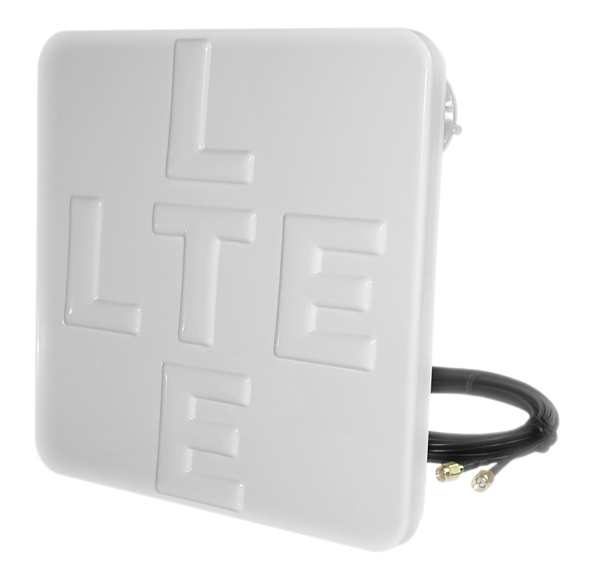 Pokojová anténa 3G 4G 5G Lte 14dBi Huawei B525s-23a bílá Sma 2 m
