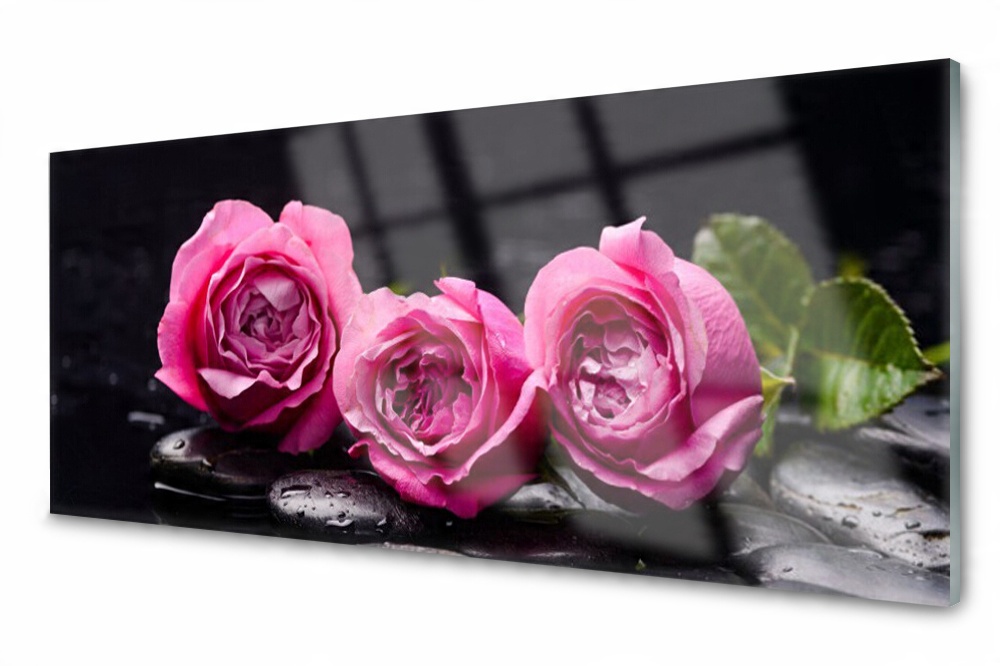 

Panel szklany do kuchni Róże Zen Spa 125x50