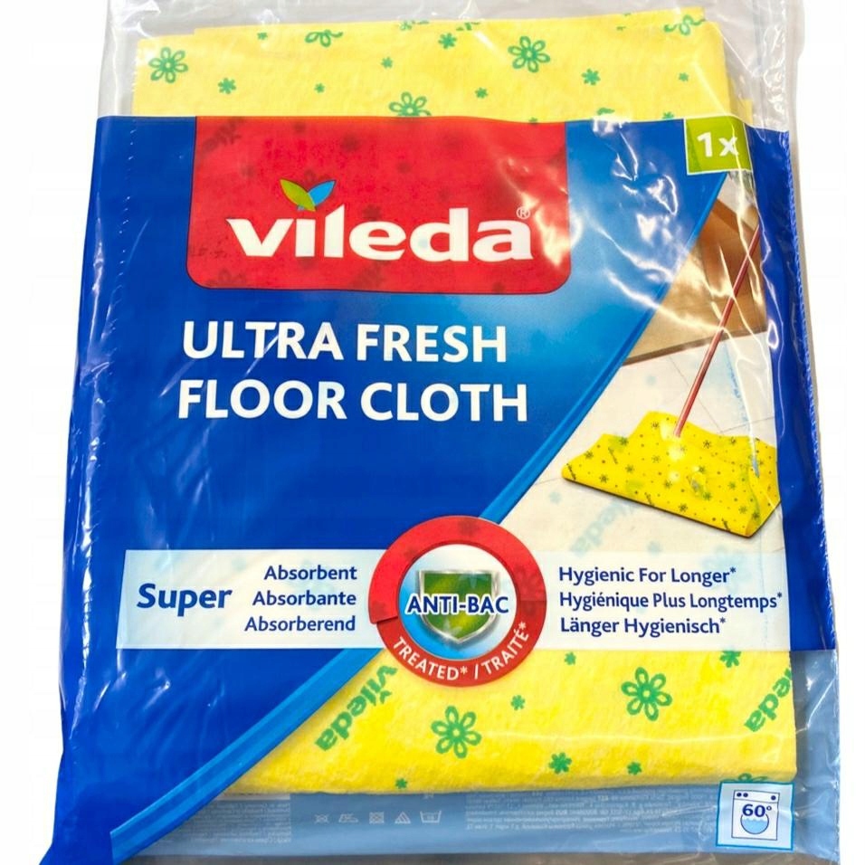 

Vileda Pucerka Podłogowa Odor Stop 167905 Żółta..